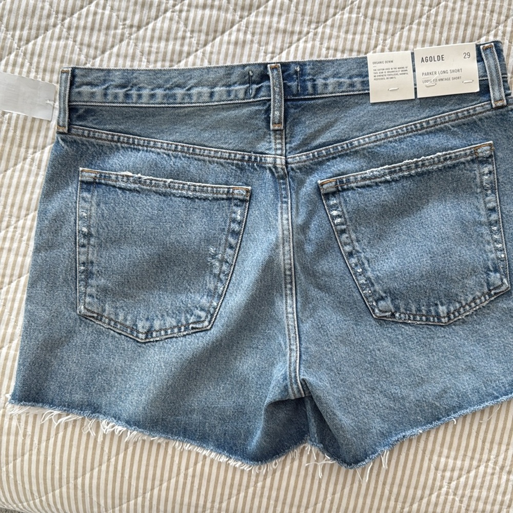 Agolde Parker Long Short - Picture 2 of 5